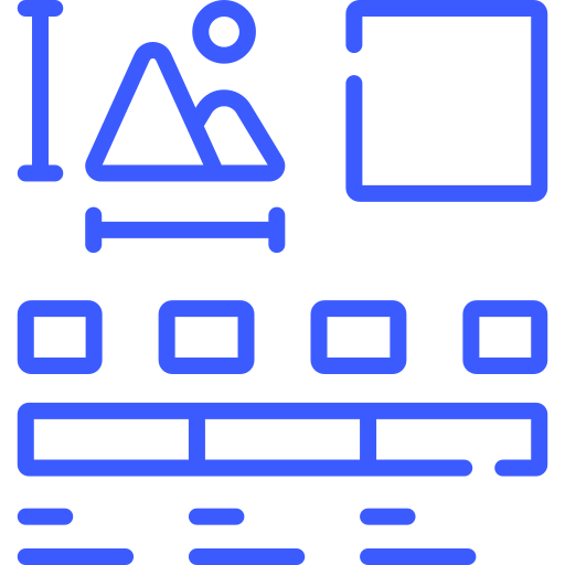 icon for Brand Theme Design showing creative work being done